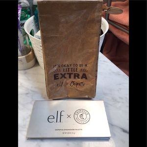 Elf x chipotle pallette and makeup bag